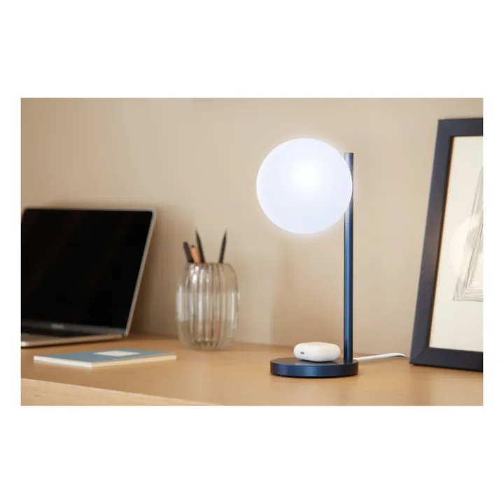 Lexon Lampe à poser Bubble | Bleu foncé