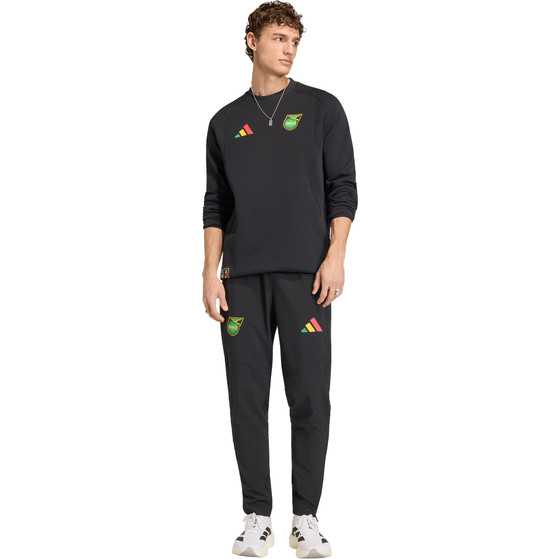 adidas Jamaica Tiro Travel Crew Top WK 2026