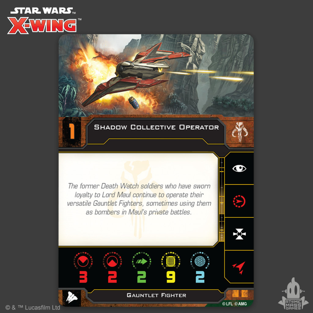 Star Wars - X-Wing 2.0 - Gauntlet Fighter