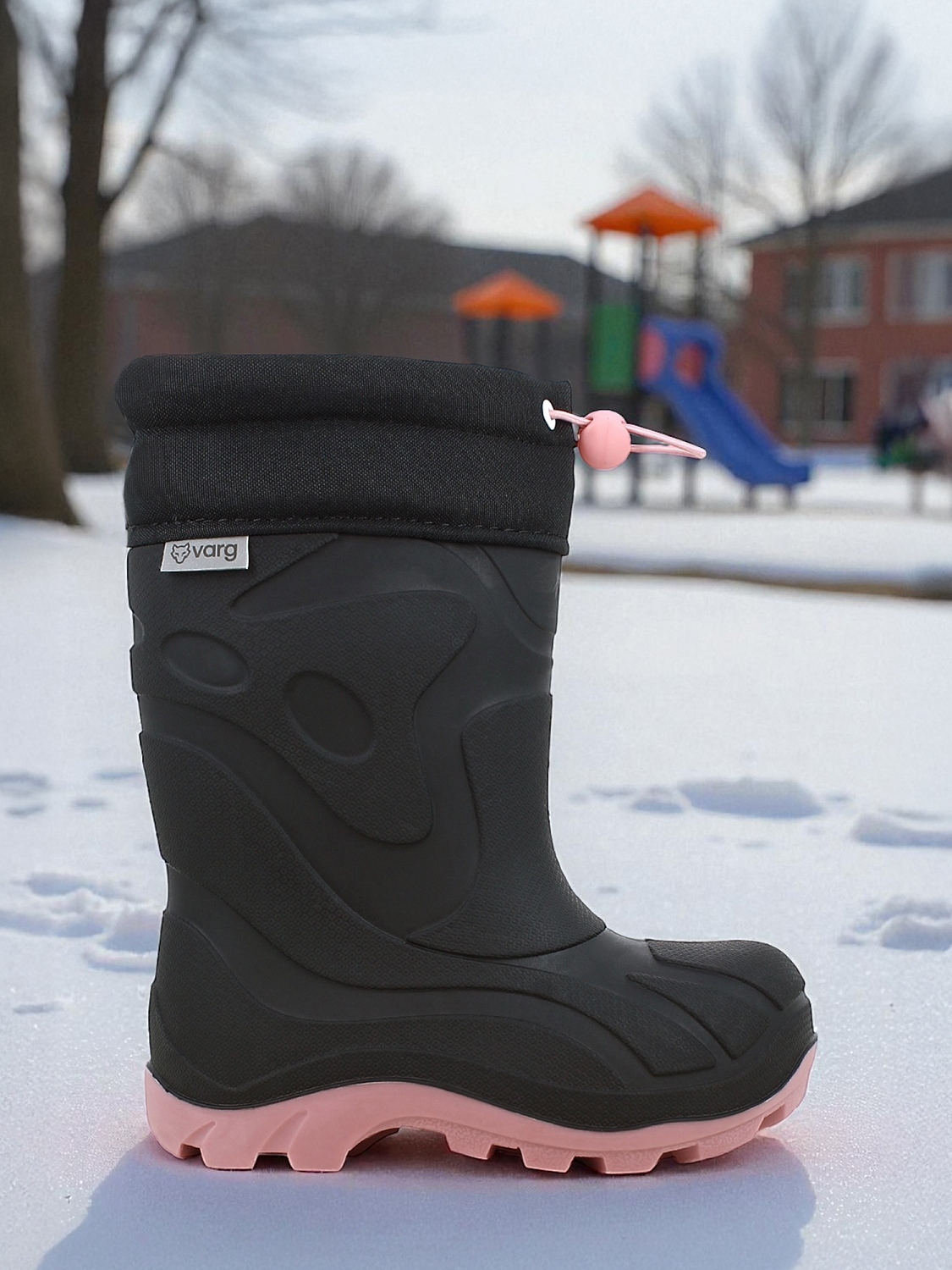 VARG Frost Wool Kids Boot Rose