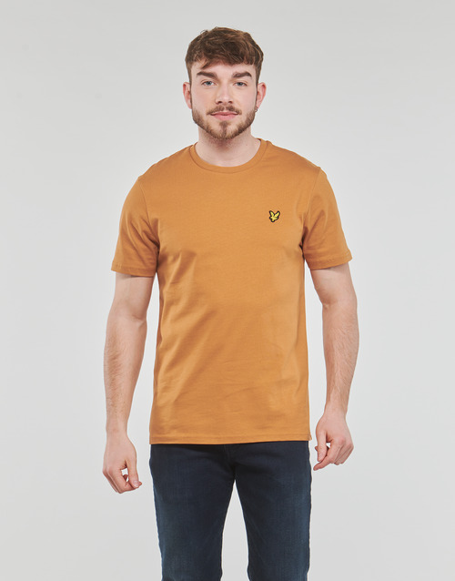 Lyle & Scott - PLAIN T SHIRT - Camel