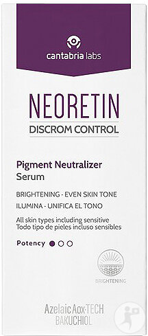 Neoretin Sérum Neutralisant De Pigments Flacon Compte-Gouttes 30ml