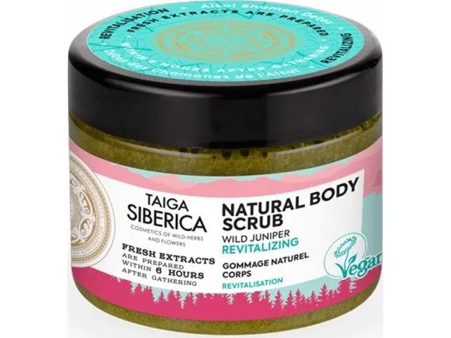 SIBERICA PROFESSIONAL_Taiga Natural Body Scrub Revitalizing Altai Detox body scrub 300ml
