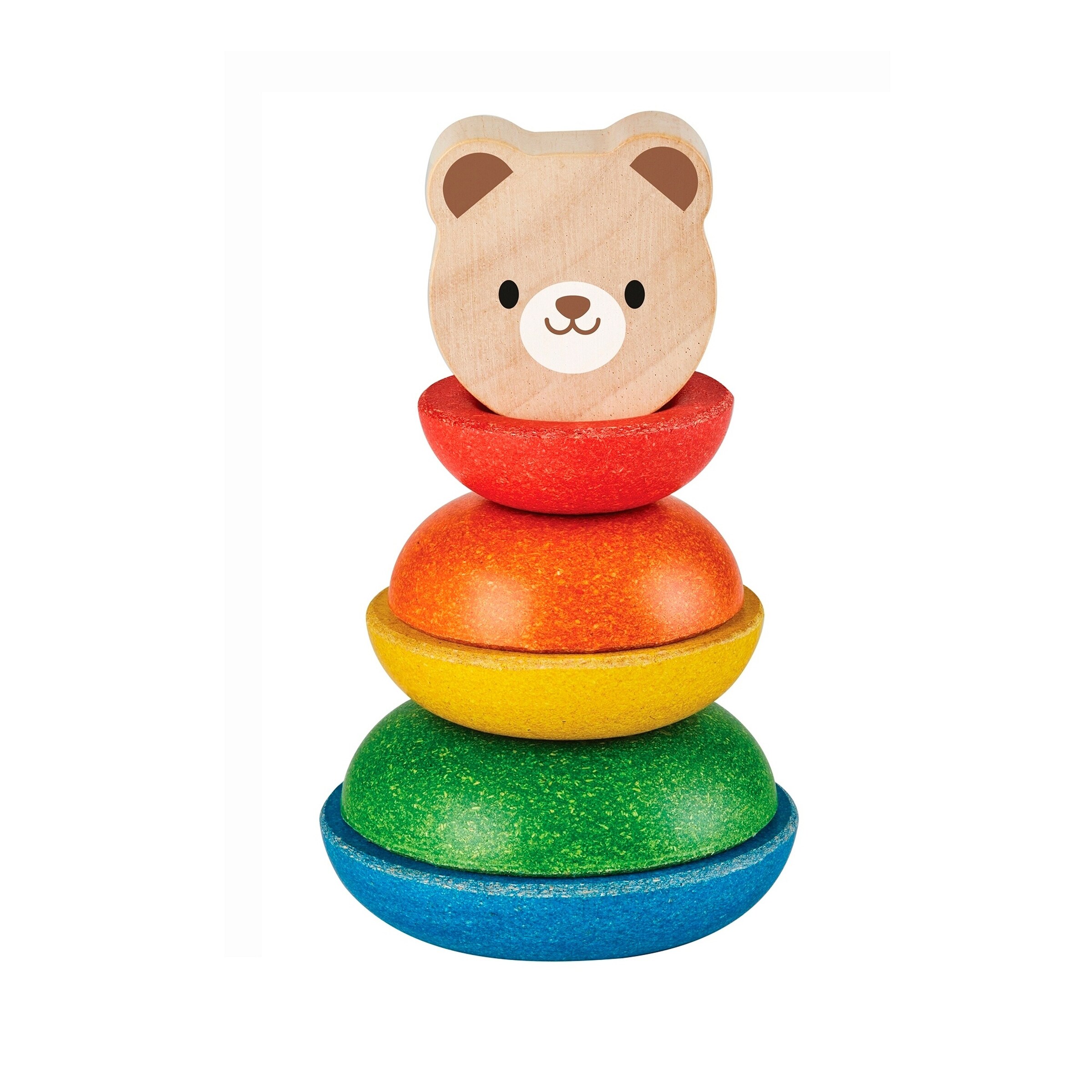 PlanToys Stapelturm Bär