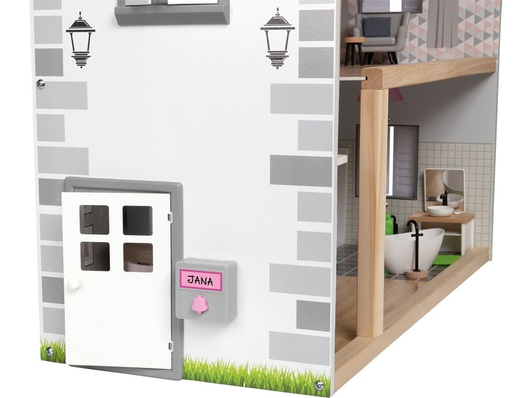 Houten poppenhuis
