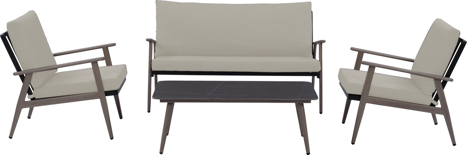 Intratuin 4-zits loungeset Rosie beige
