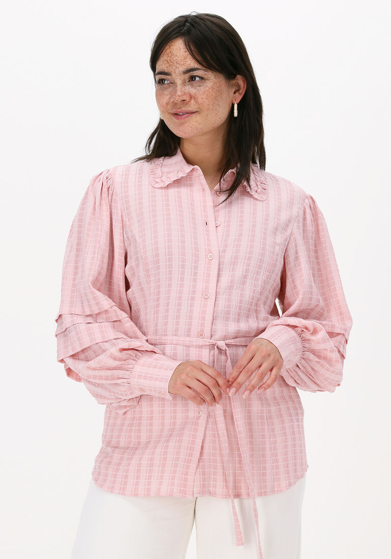 MOS MOSH lichtroze mos mosh blouse wake blouse