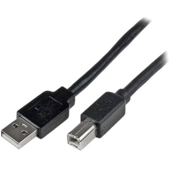 StarTech.com Câble USB Actif A vers B 20 m - M/M - Noir