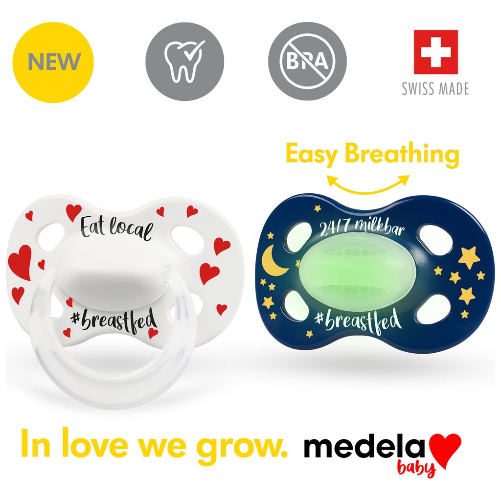 MedelaMedela   Baby Beruhigungssauger Day and Night Duo Unisex 6-18M