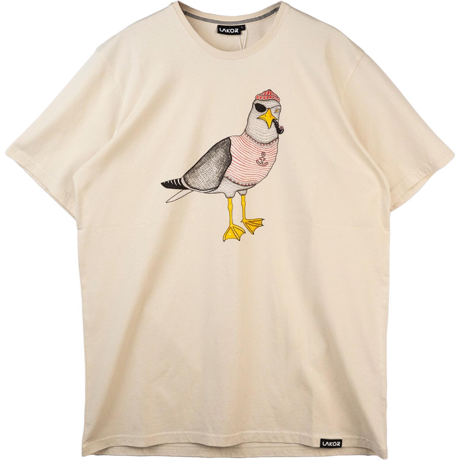 Lakor Mens Seaborn Seagull T-shirt