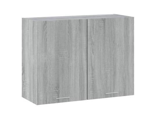 VIDAXL - Mobilier de cuisine Armoire suspendue sonoma gris 80x31x60 cm bois d'ingénierie
