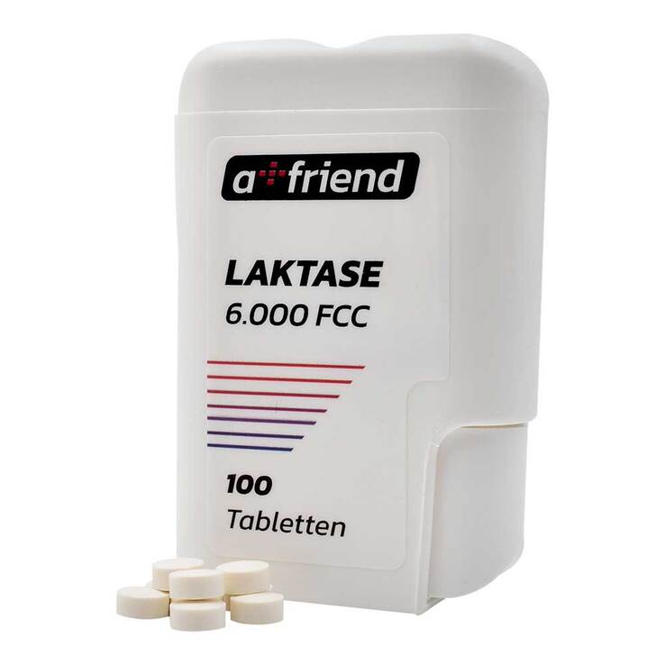 A Friend Laktase 6.000 FCC bei Laktoseintol.Tabletten , 100 St