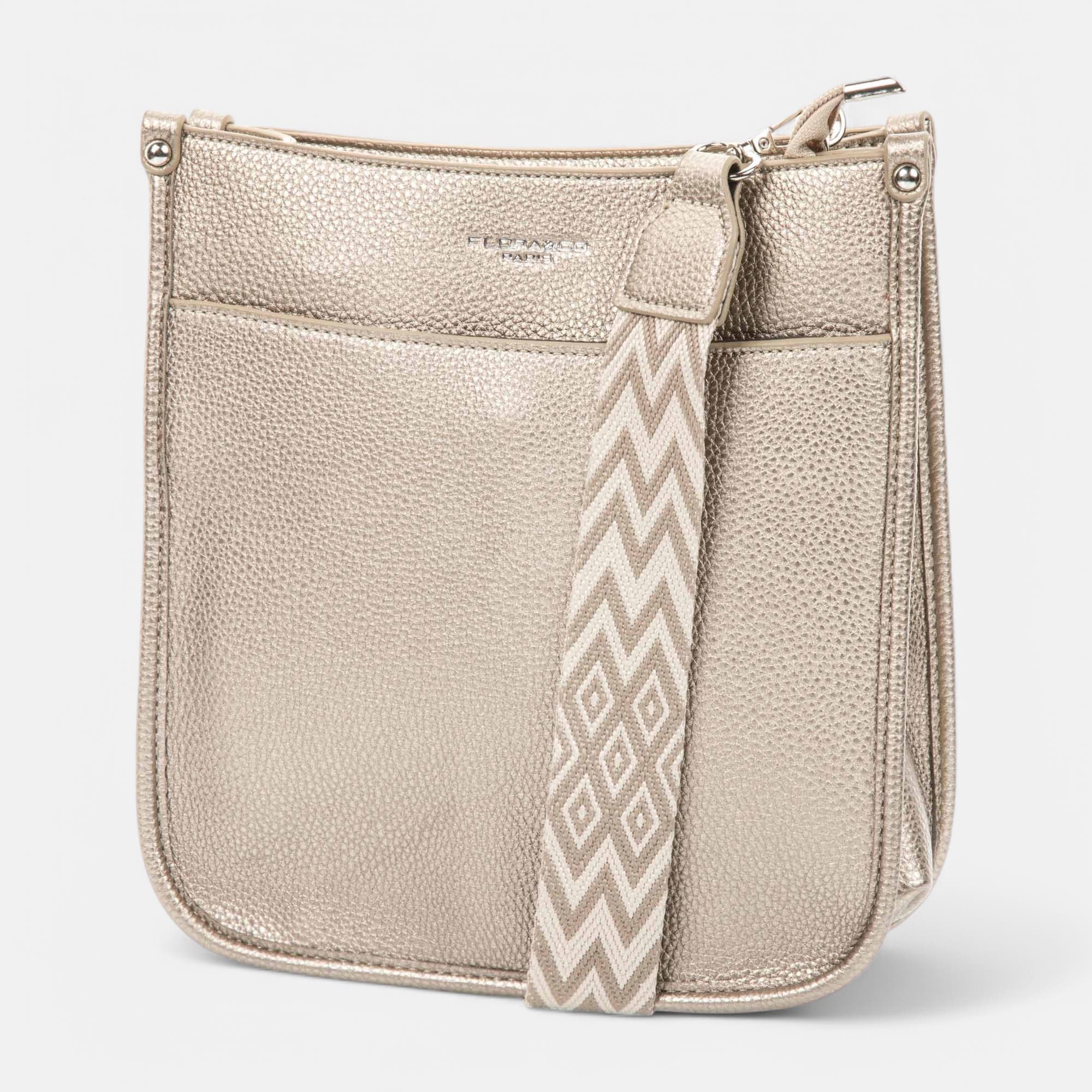 Sac bandoulière taupe