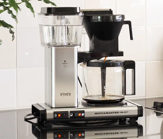 Filterkaffeemaschine »Moccamaster KBG Select«, weiß