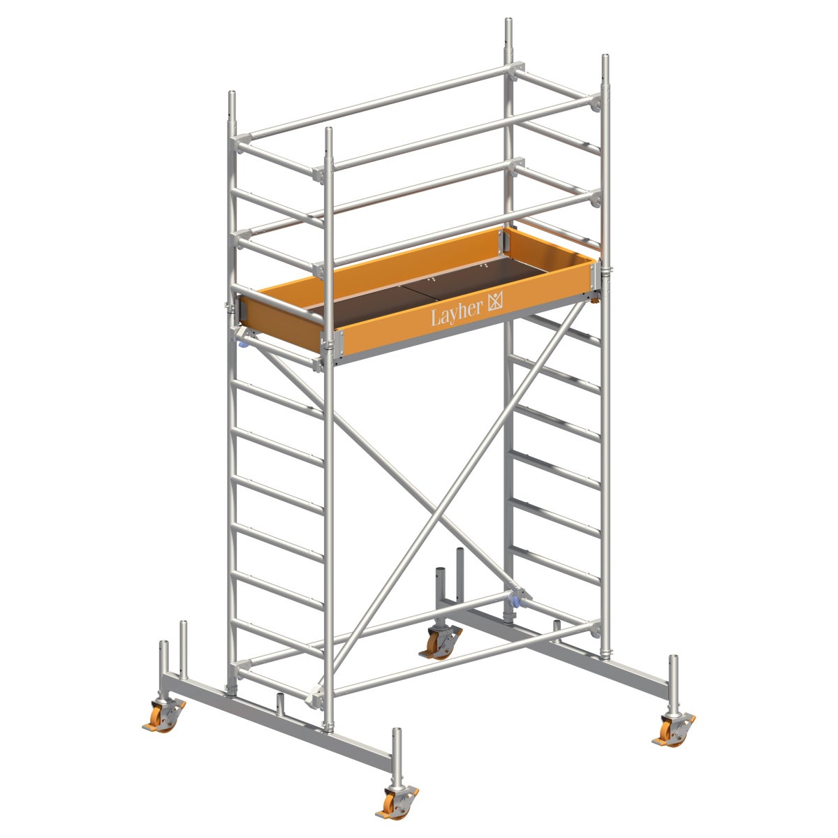 Layher Uni Leicht standaardmontage rolsteiger 4,26m AH