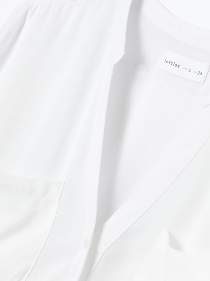 Camisa fluida de padeiro - Crua