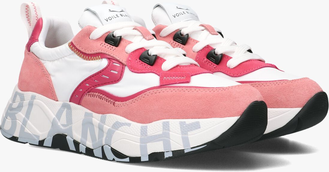 VOILE BLANCHE roze voile blanche lage sneakers club105