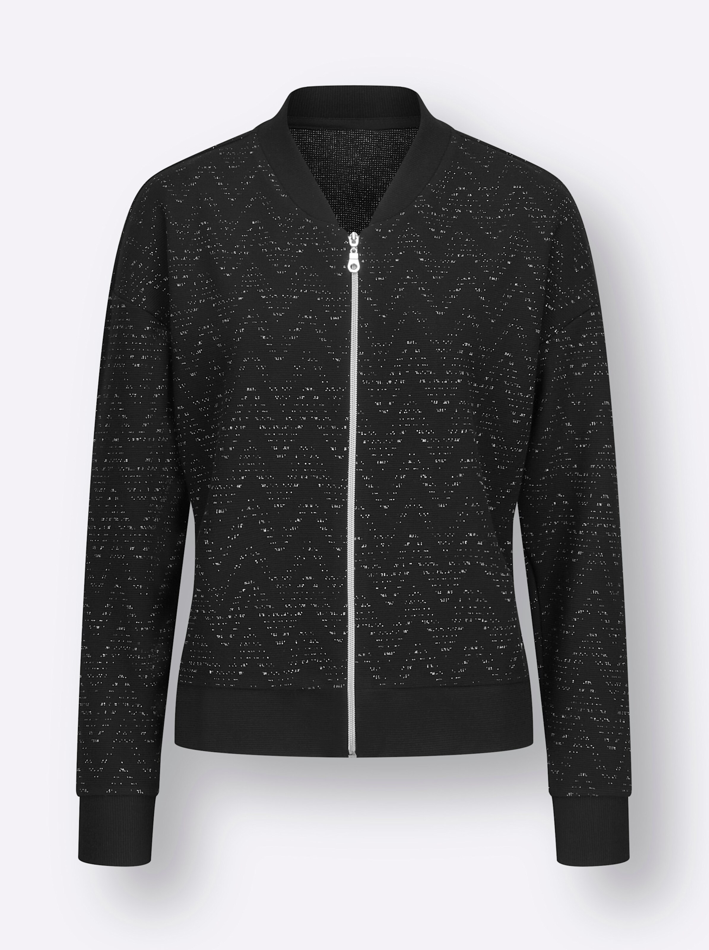 Jacke in schwarz