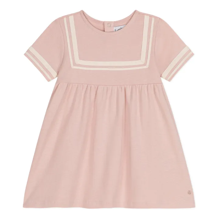 Petit Bateau Robe Matavia Jersey | Rose poudré