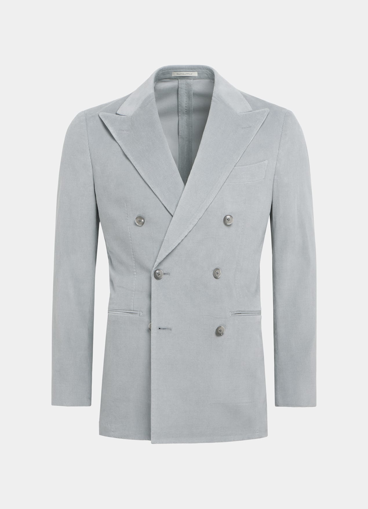 Costume Havana coupe Tailored gris clair