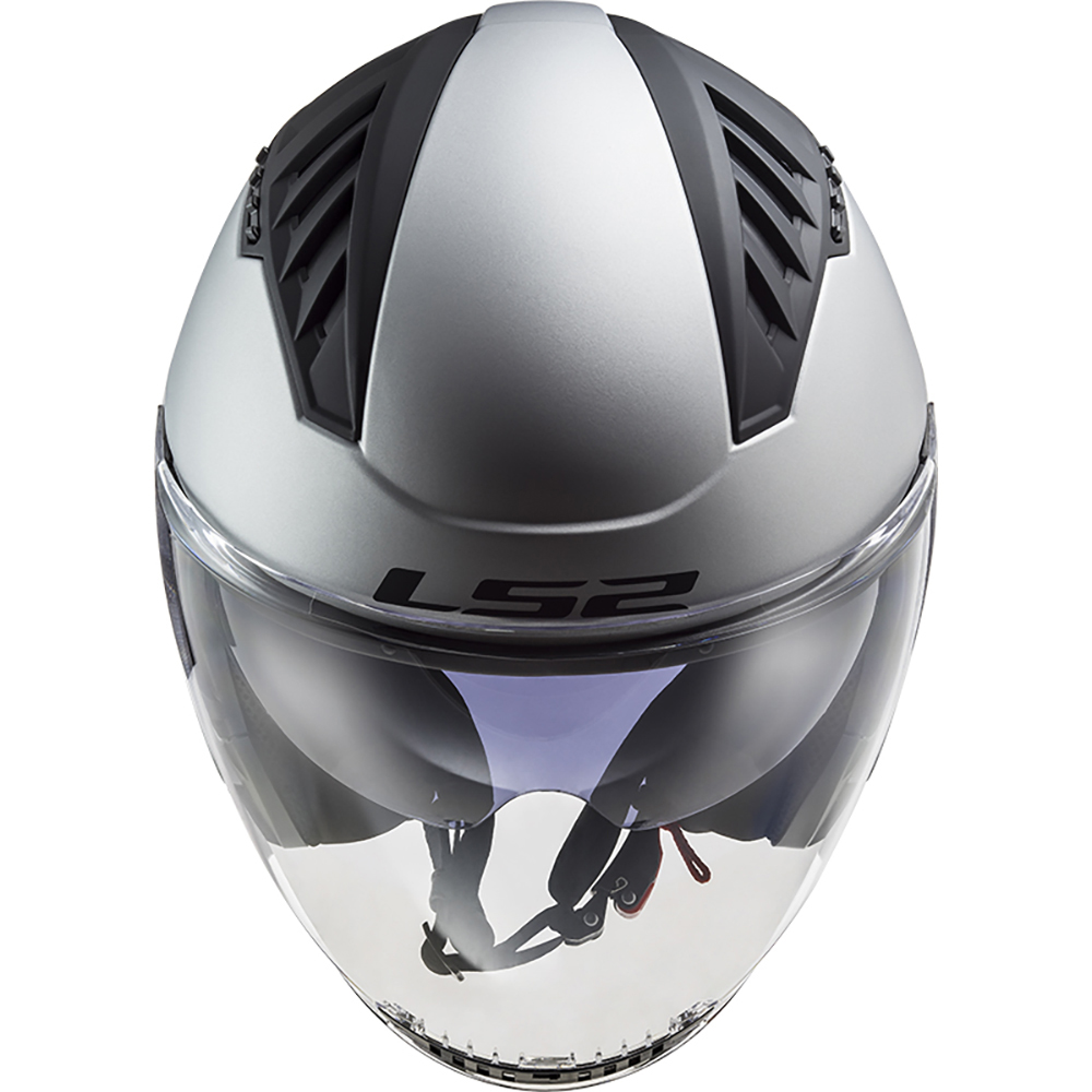 LS2 - Casque OF600 Copter Solid Argent