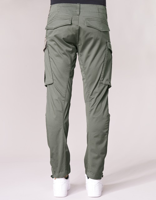 G-Star Raw - ROVIC ZIP 3D STRAIGHT TAPERED Gris / Verde