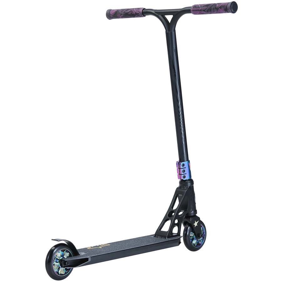Star Scooter Roller Stunt Trick 110mm Professional schwarz, chrom
