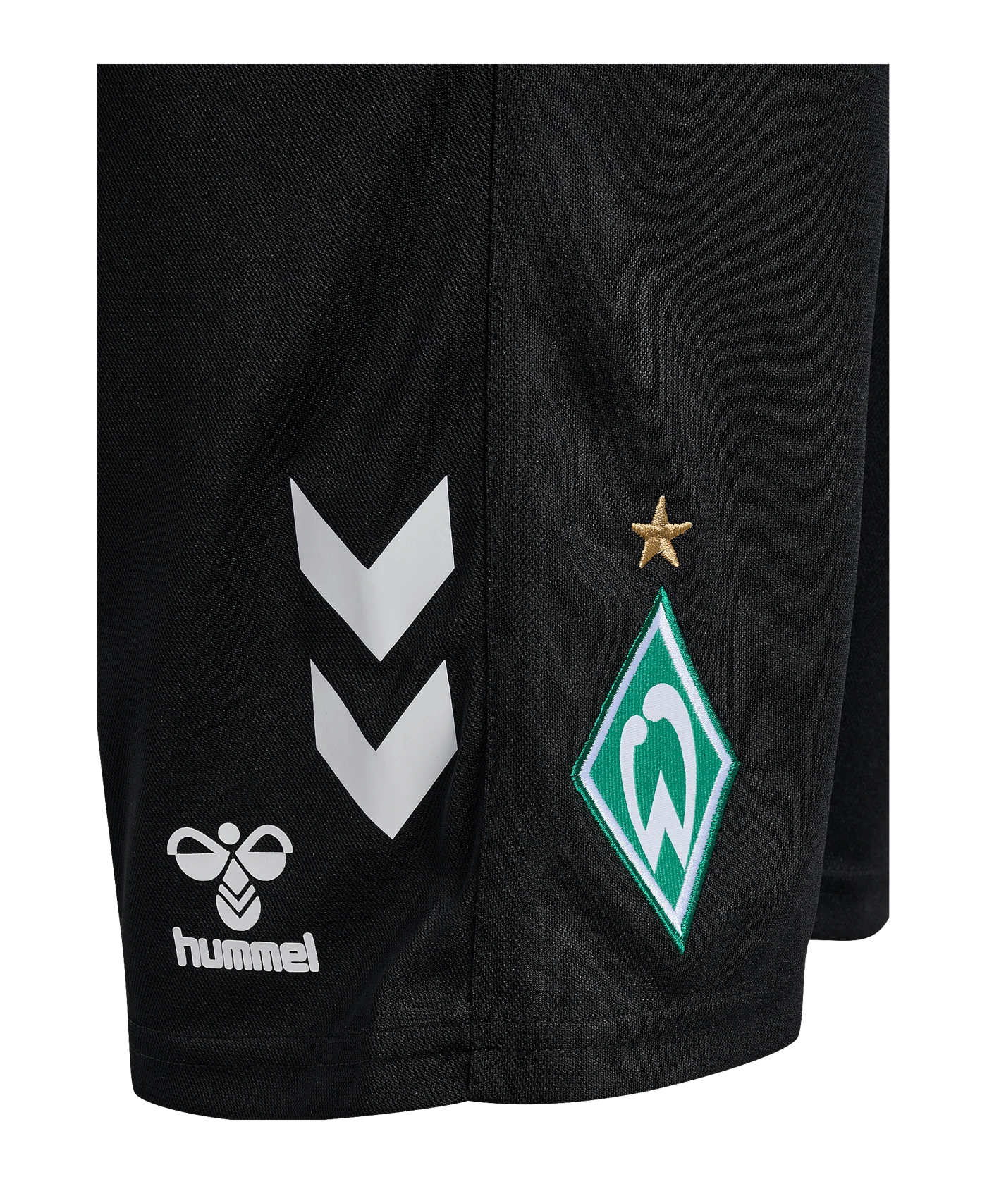 hummel Werder Bremen Torwartshort 2024/2025 Kids Schwarz F2001