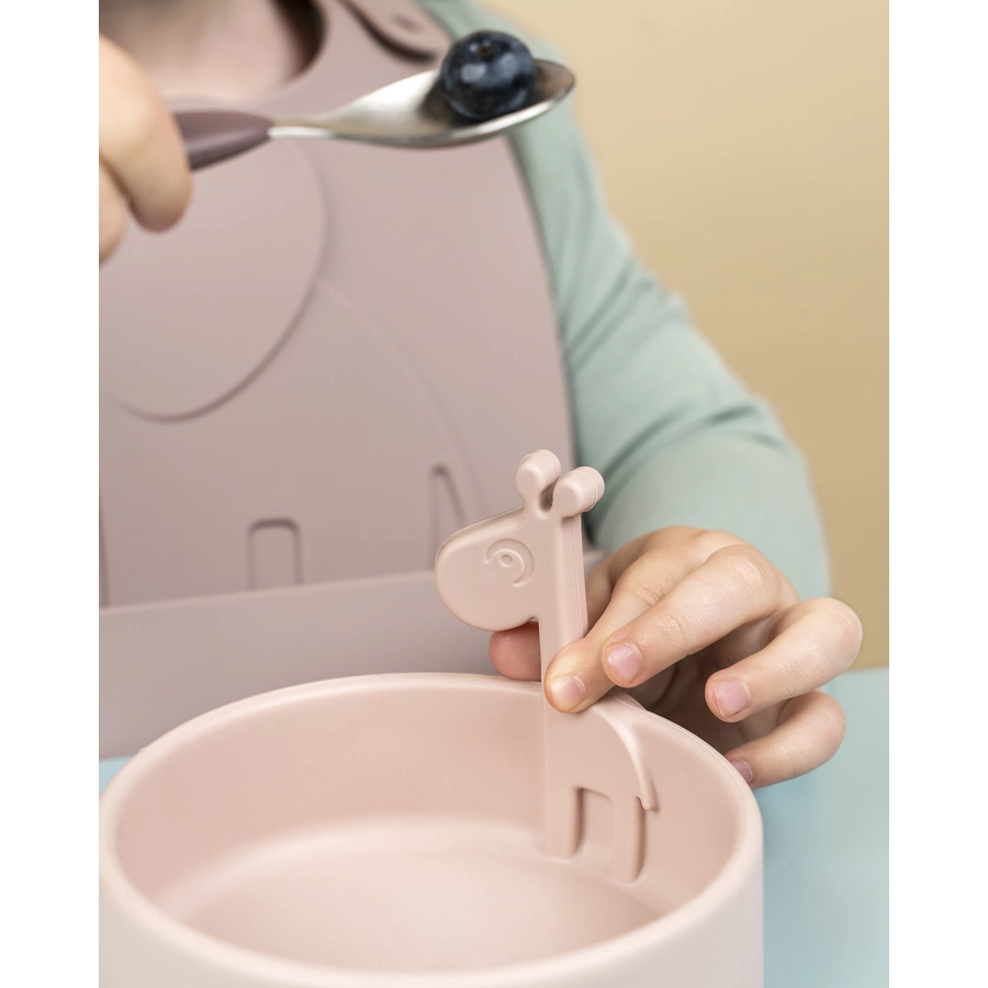 Done by Deer™ Schüssel Peekaboo Raffi in rosa