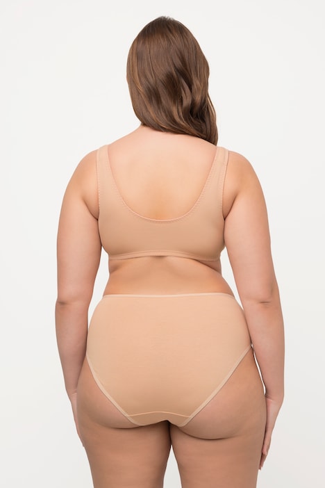 Bustier, Still-BH, Vorderverschluss, Cup C/D - E/F