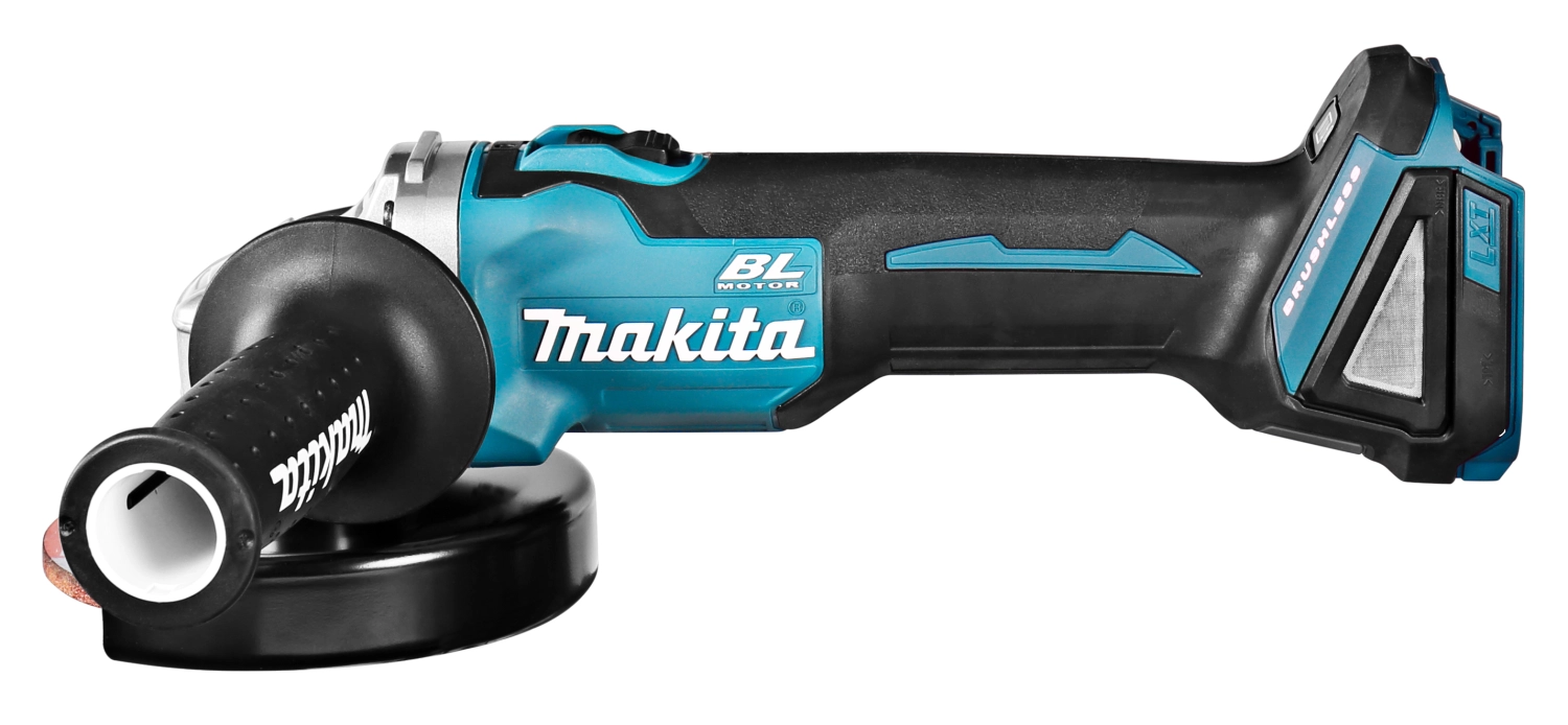 Makita DGA504RMJ 18V Li-Ion Accu haakse slijper set (2x 4.0Ah accu) in Mbox - 125mm - koolborstelloos