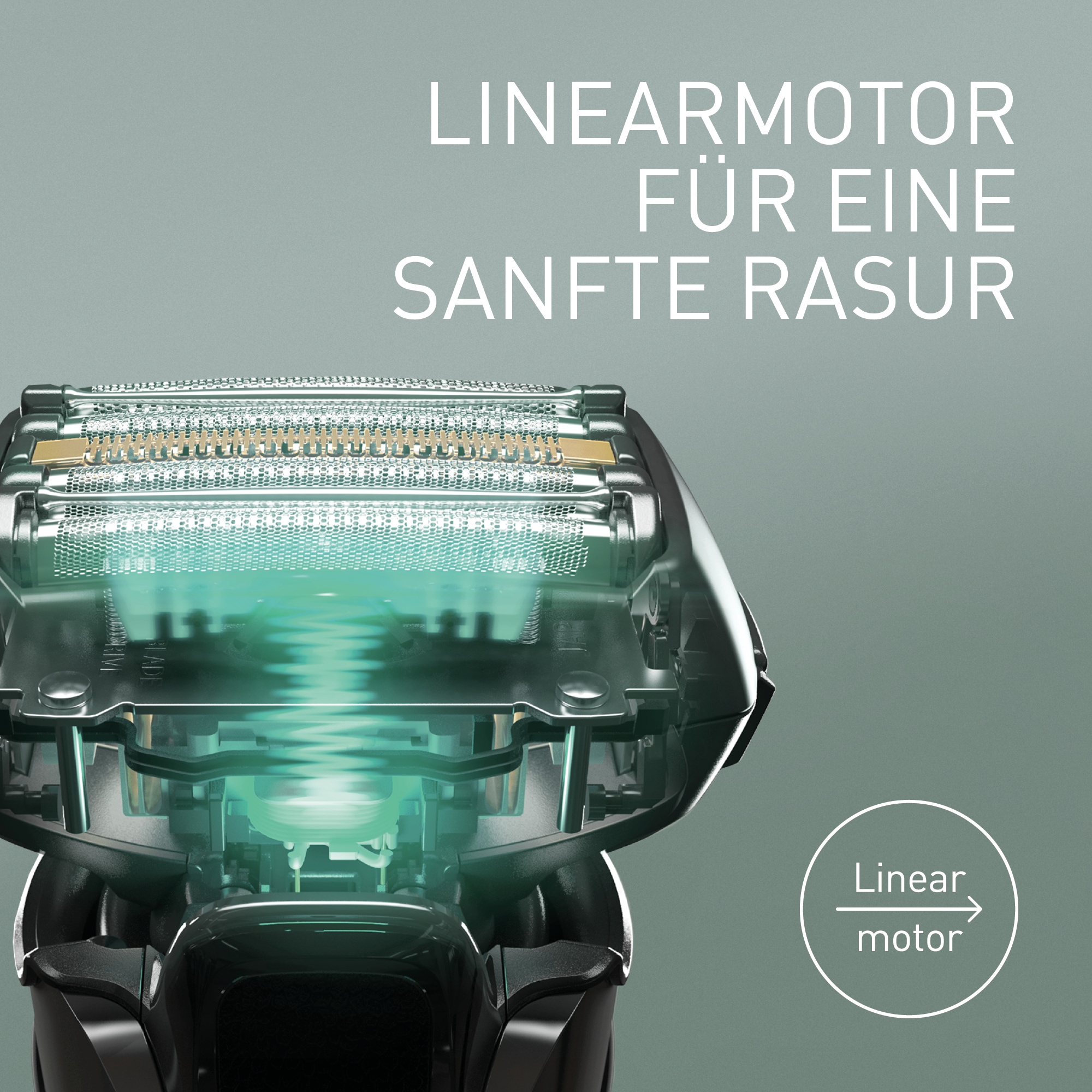 Panasonic Elektrorasierer »Series 900 Premium Rasierer ES-LV9U« Reinigungsstation Langhaartrimmer