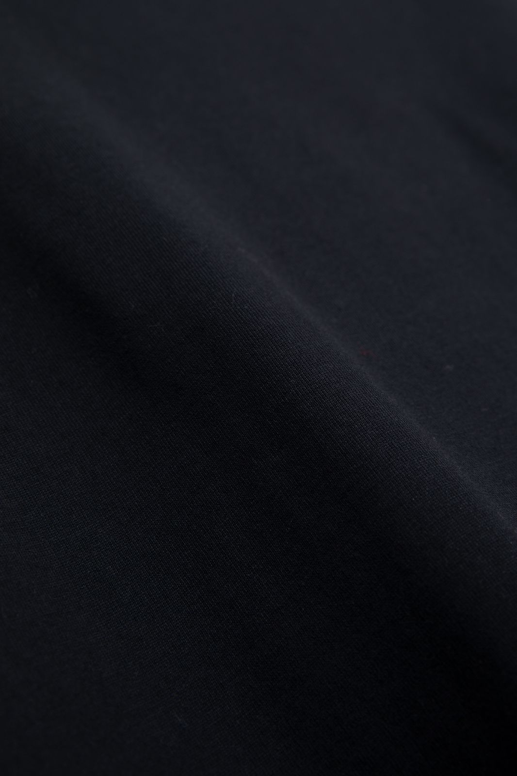 Zwart basic katoenen t-shirt
