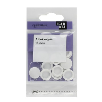 KARWEI afdekkapje wit (15 stuks)