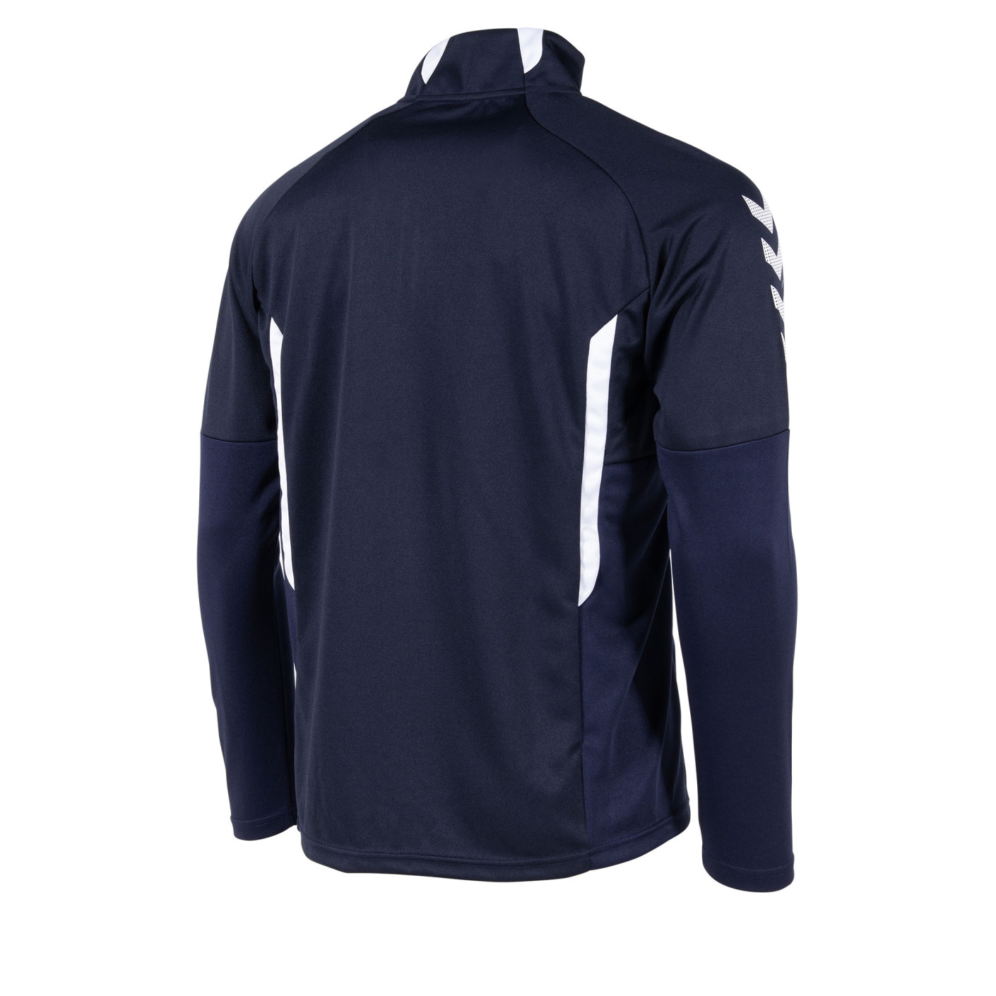 Hummel Authentic 1/4-Zip Trainingstrui Kids Donkerblauw Wit