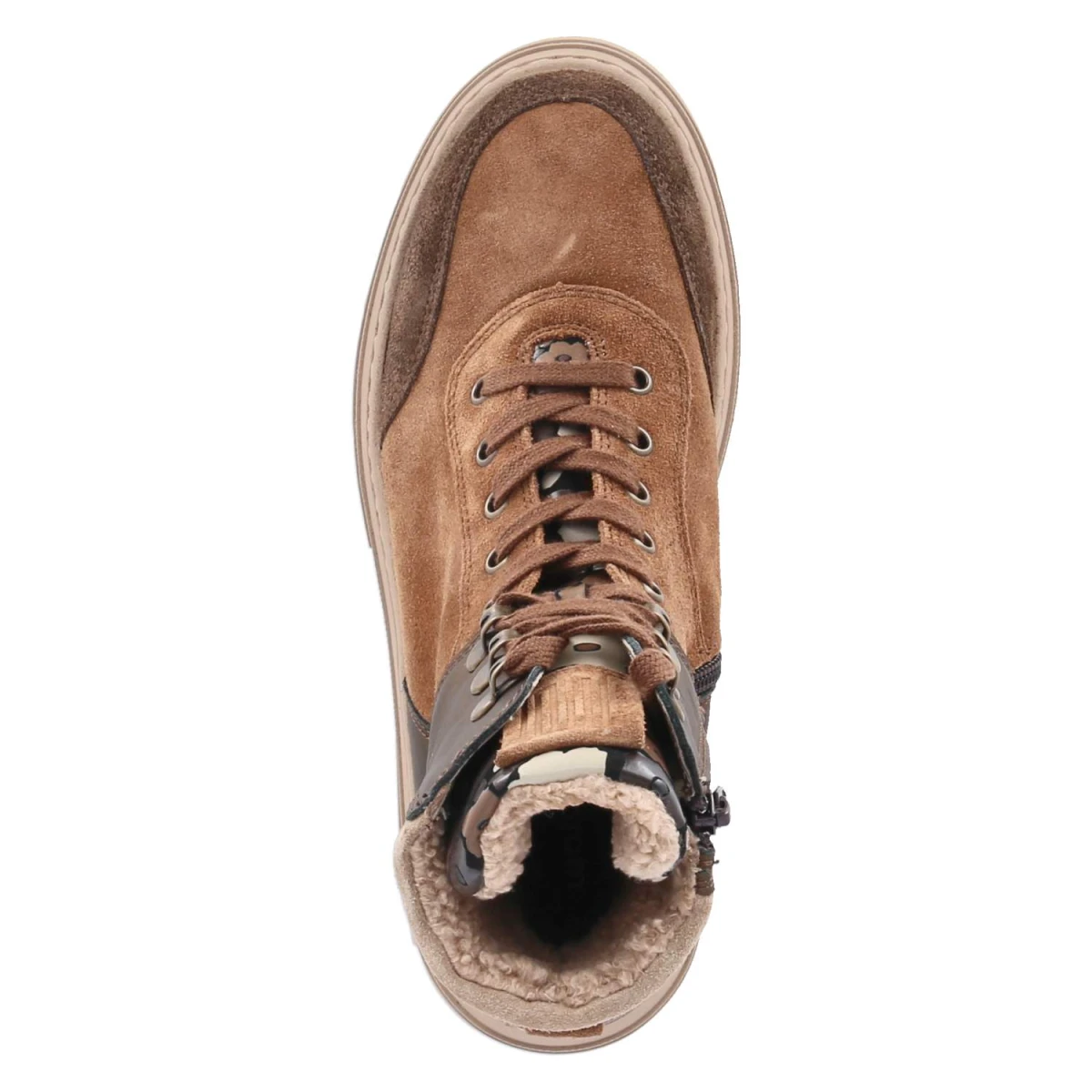 WaldläuferBoots-SAIGA - WOOD COGNAC NUBA
