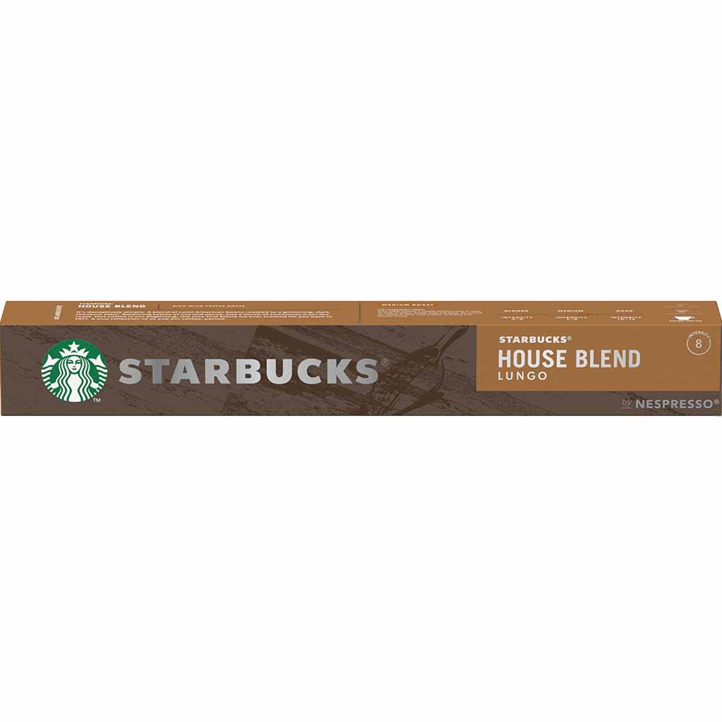 Starbucks NESPRESSO House Blend Lungo 10Tassen 57g MHD:13.1.26