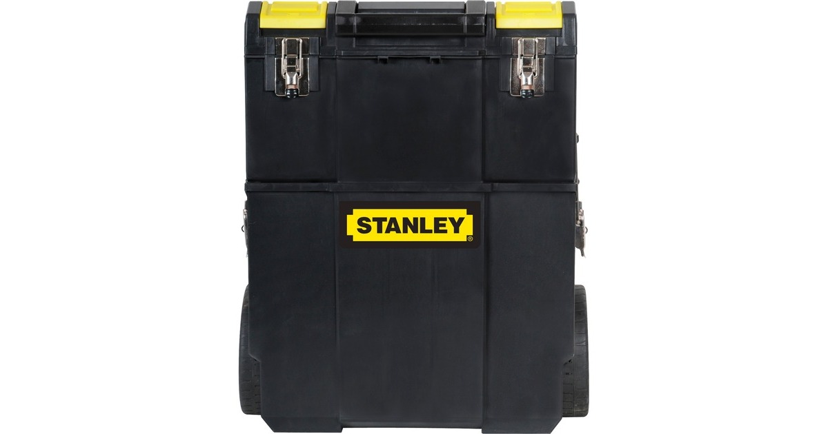 StanleyMobile Work Center 2-in-1 gereedschapskist  (Zwart/geel)