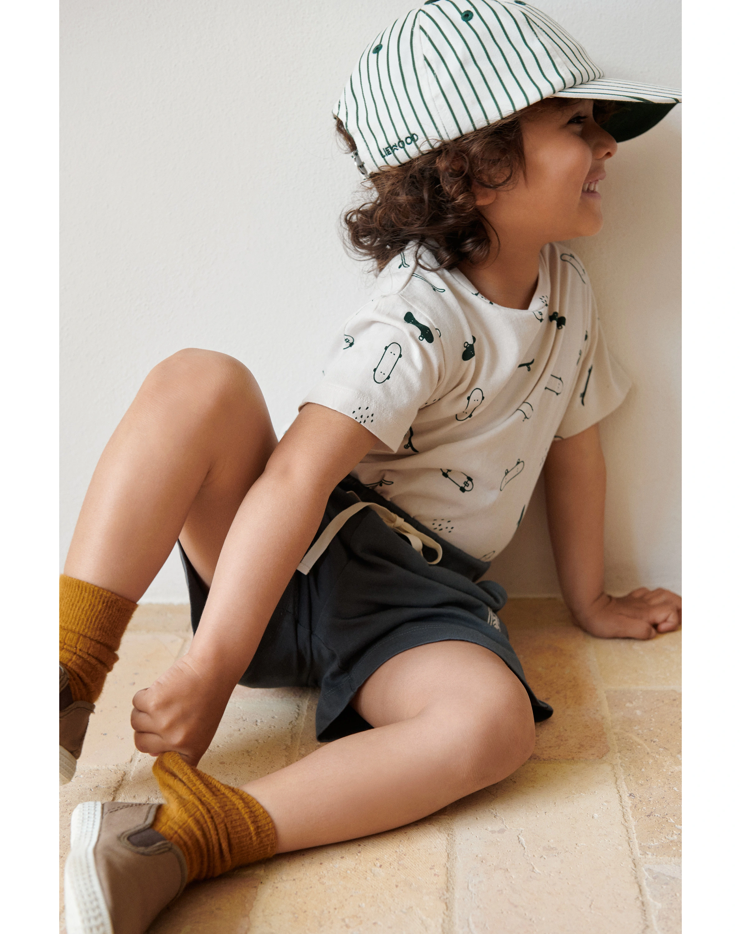 T-Shirt DAKAWA SKATE in sandy