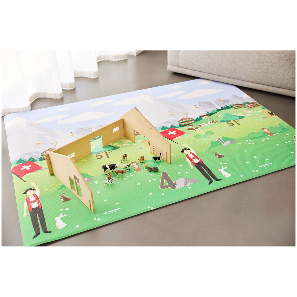 myPlaymatmyPlaymat   PURE mySwitzerland 12mm 130x190cm