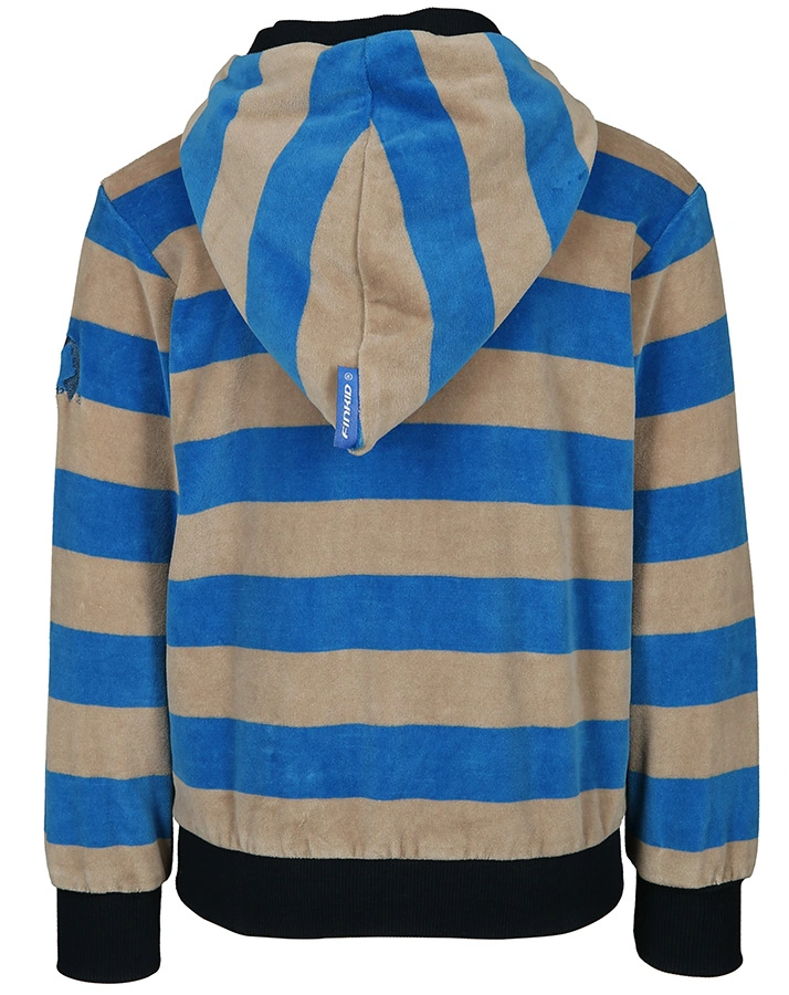 Nicki-Jacke NIKKI in blue/pebble