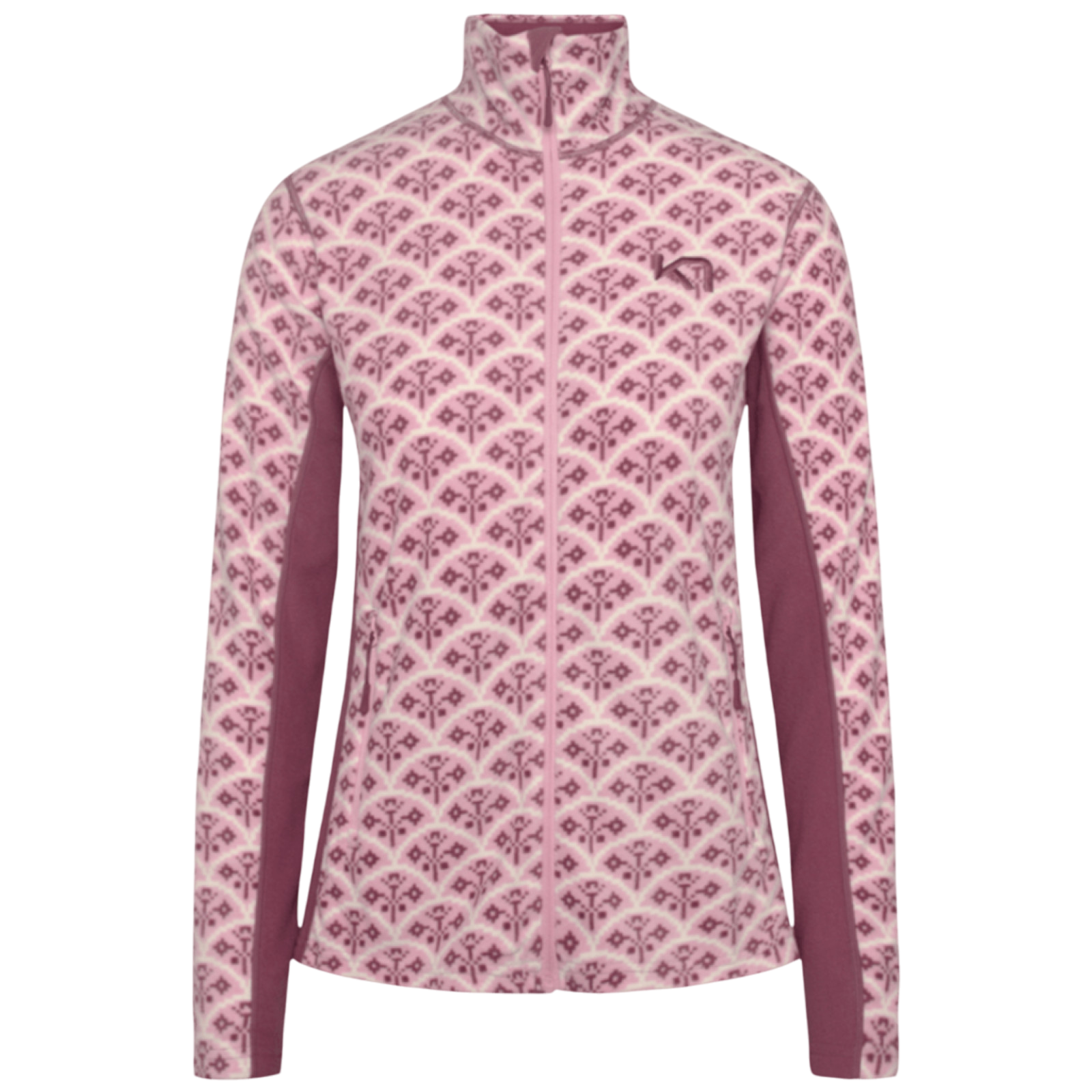 Fleecejacke Thalena plum