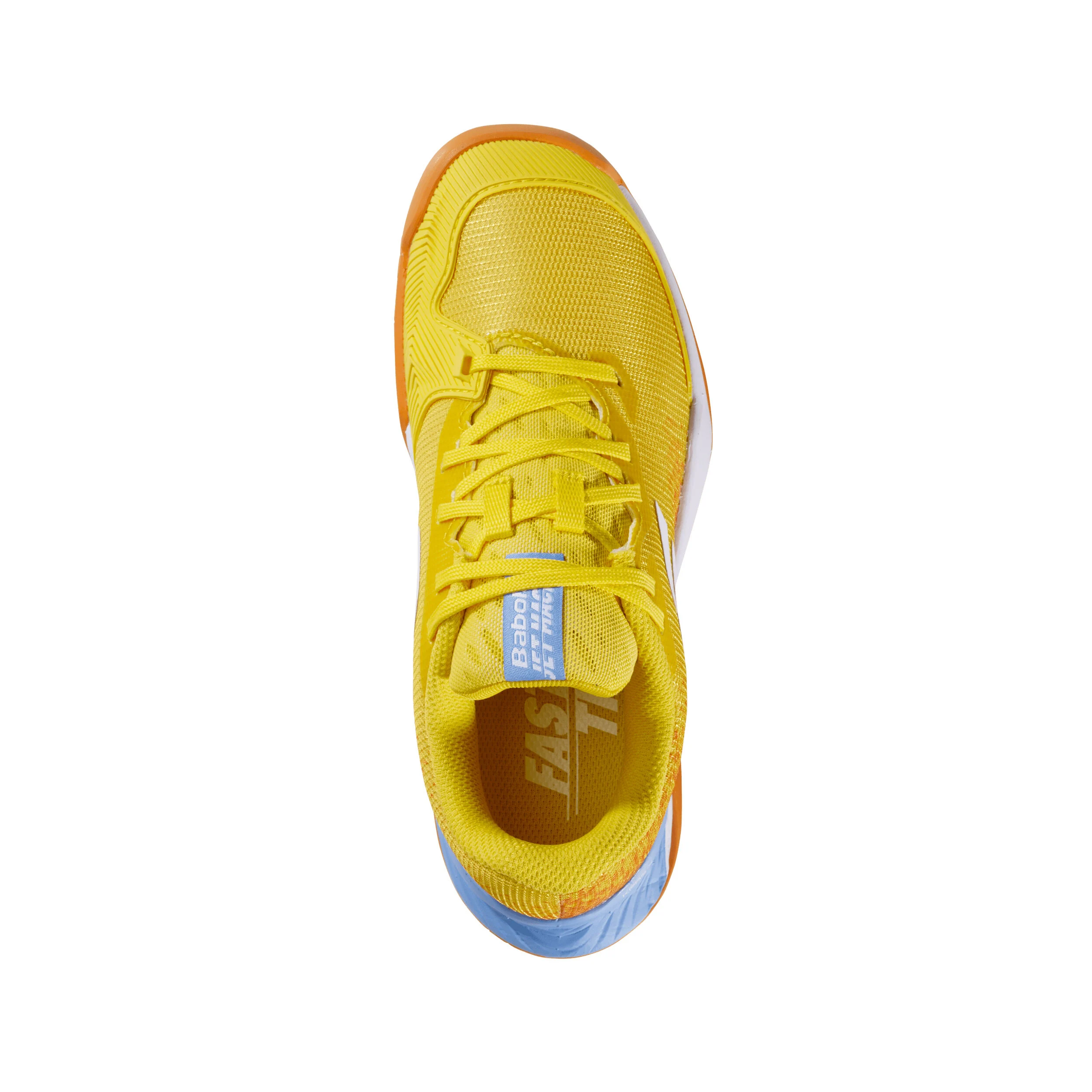 Babolat Jet Mach 3 Chaussures Toutes Surfaces Enfants - Jaune , Blanc