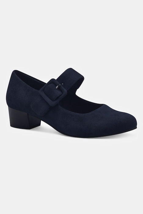 Pumps, Jana Softline, Klettspange, recycelt, Weite H