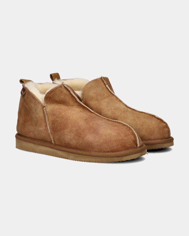 Shepherd Annie Pantoffels  - cognac
