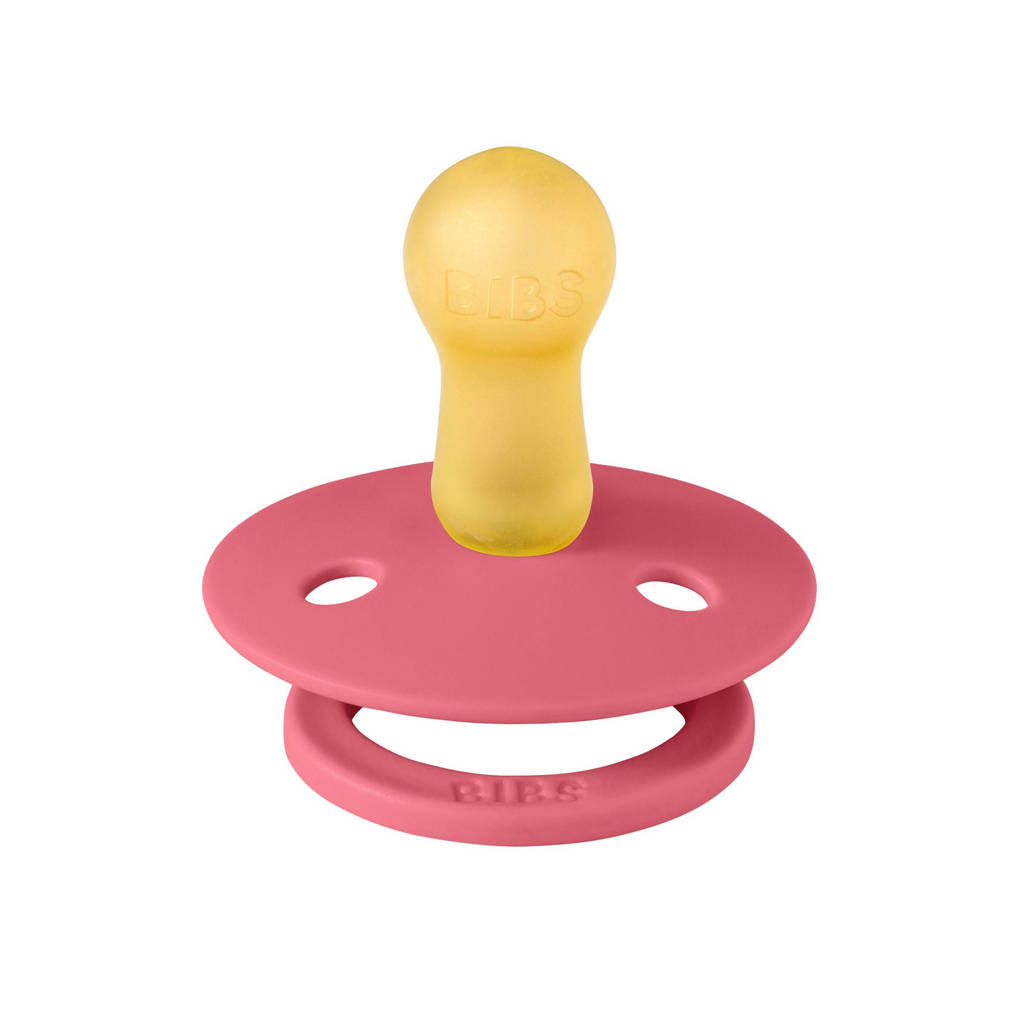 fopspeen - maat 2 - Dusty Pink / Coral (2 stuks)