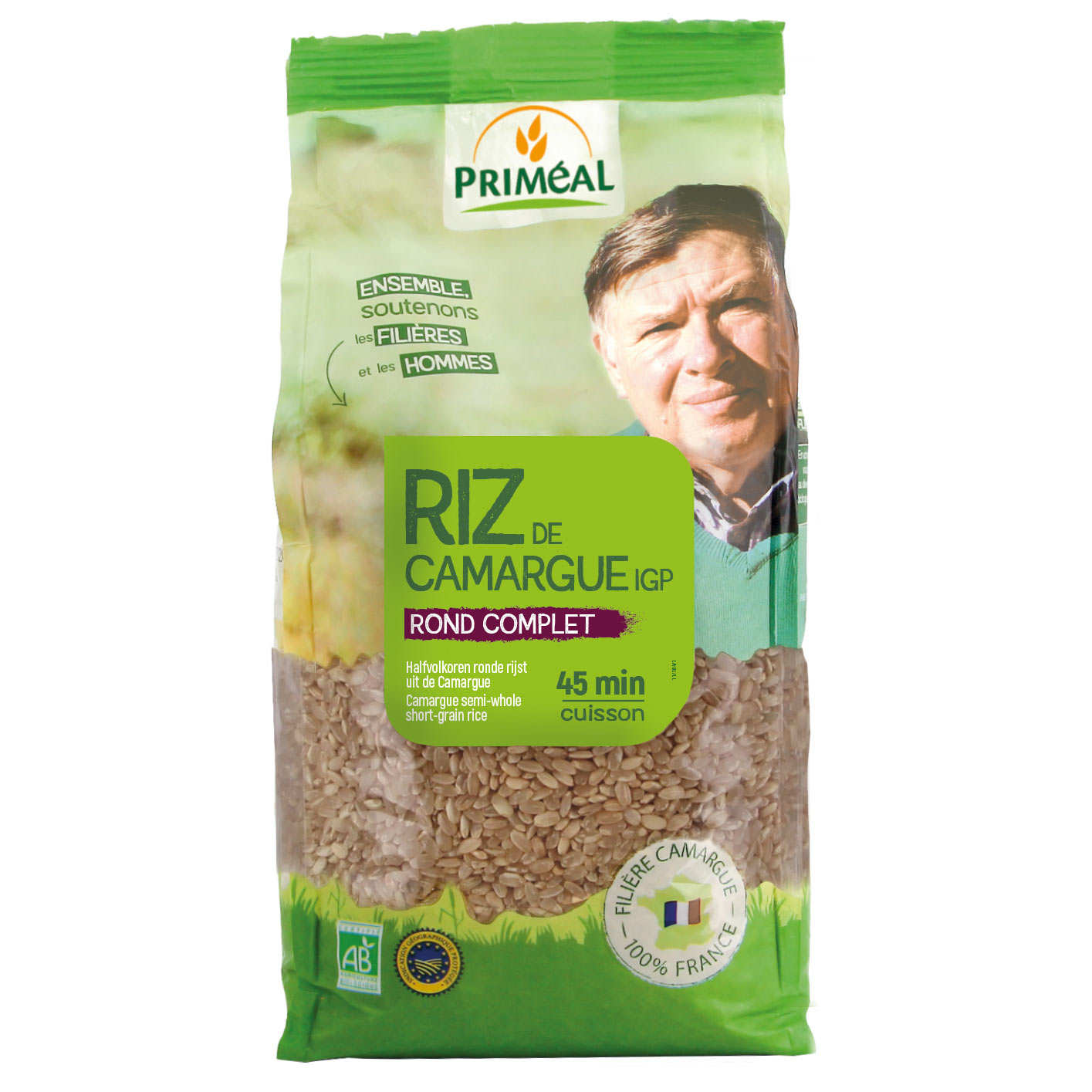 Riz rond complet de Camargue Bio