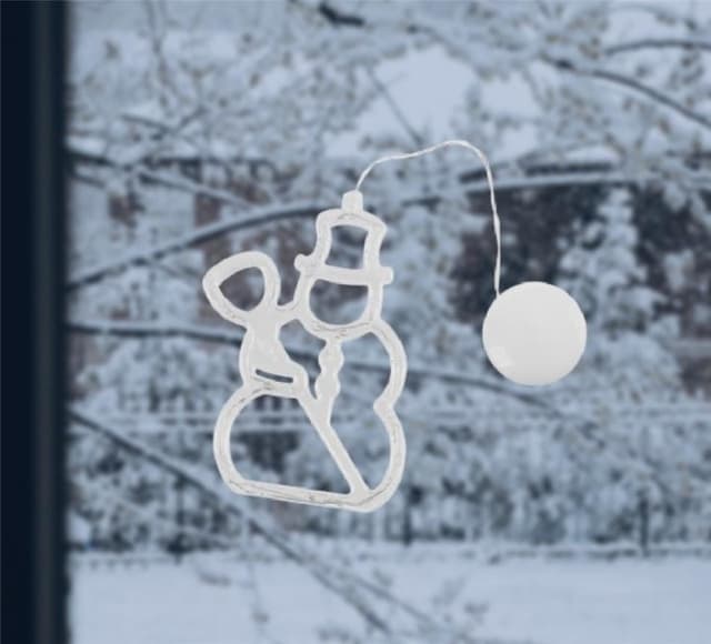 LED-lampe til julen, Snefnug
