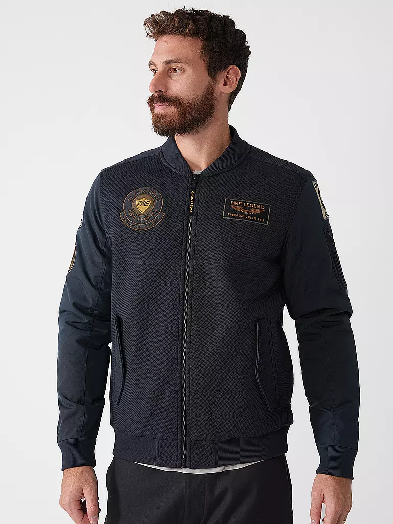 PME LEGEND Bomberjacke dunkelblau