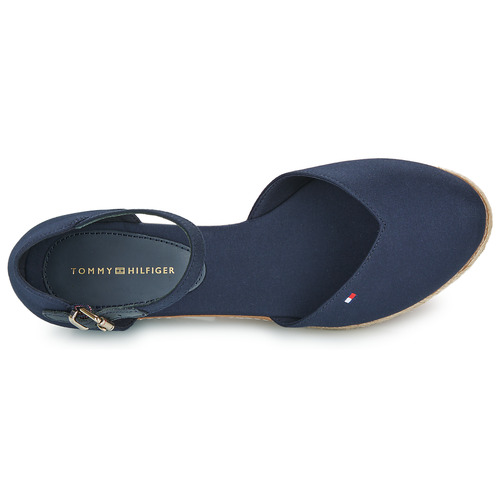Tommy Hilfiger - BASIC CLOSED TOE MID WEDGE - Marine